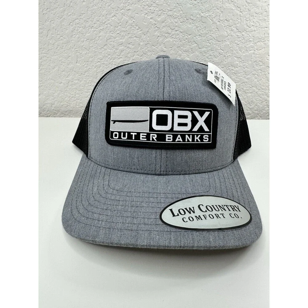 OBX Outer Banks Trucker Hat Adjustable Baseball Snapback Hat Surfboard NEW